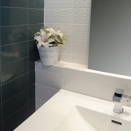 Ceramica Tipo Brick Azul Plenos 12X24Cm Pared GAMAS DE AZUL