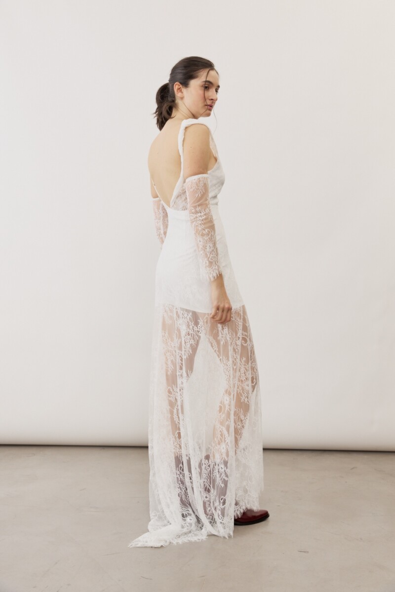 Vestido Rosel BLANCO
