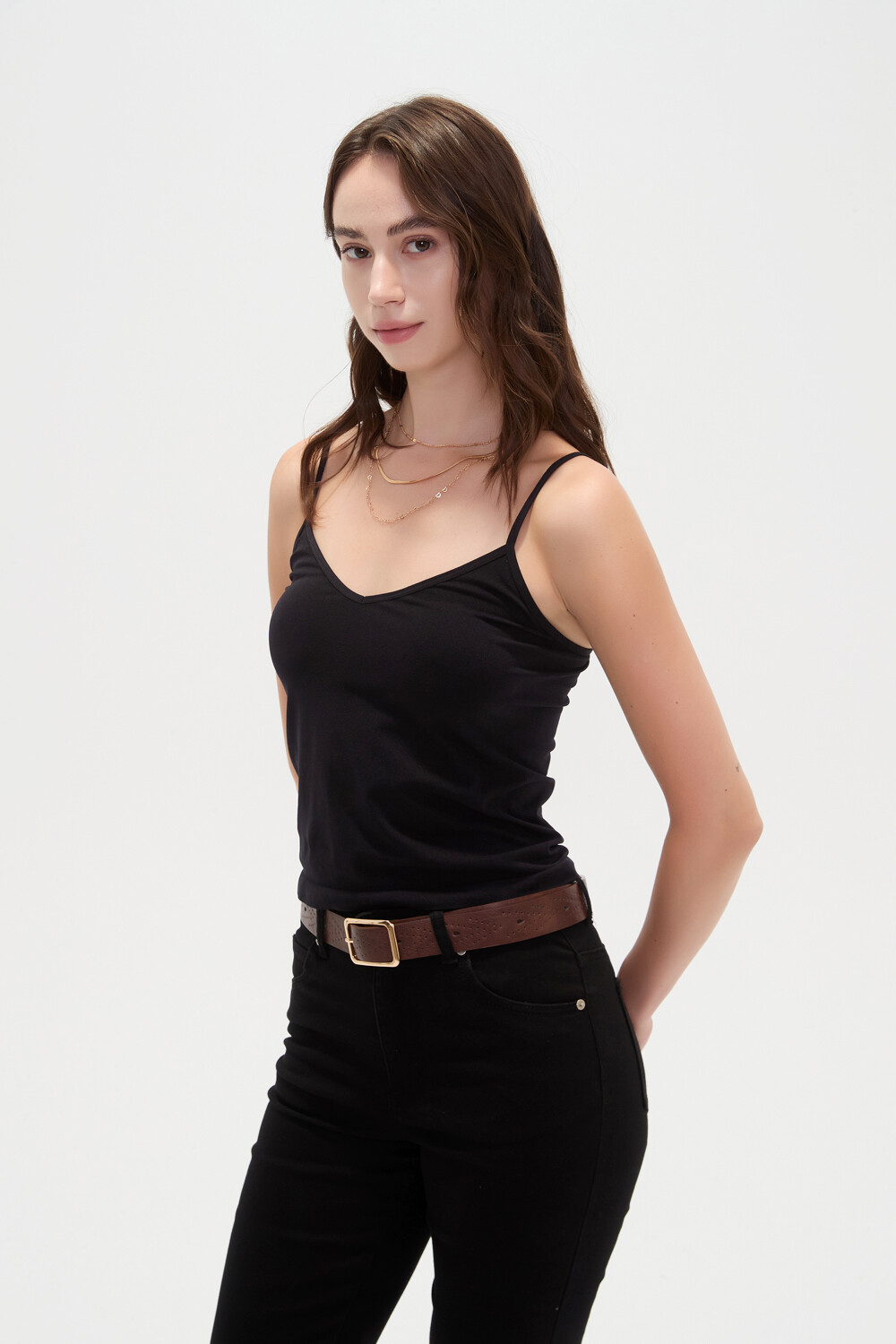 Musculosa Aiva Negro