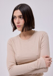 Remera Lila Beige