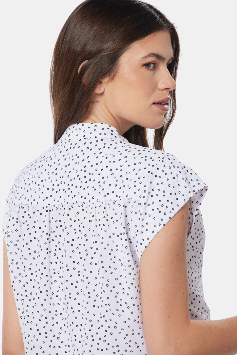 BLUSA MANGA CORTA - Burbujas 