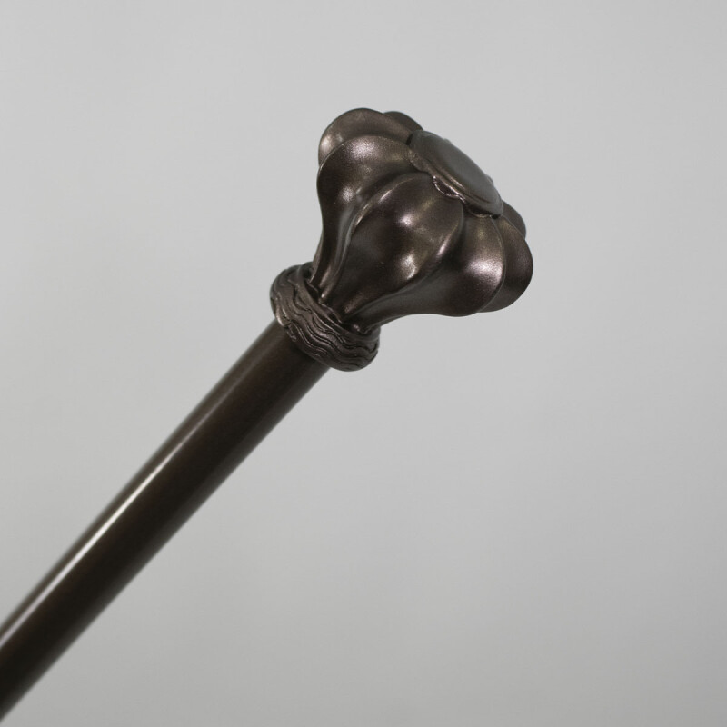 VARA METAL BRONCE P/CORTINA 218-304.8CM Unica