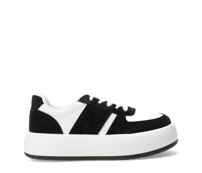 Deportivo MARBELLA acordonado bicolor Black