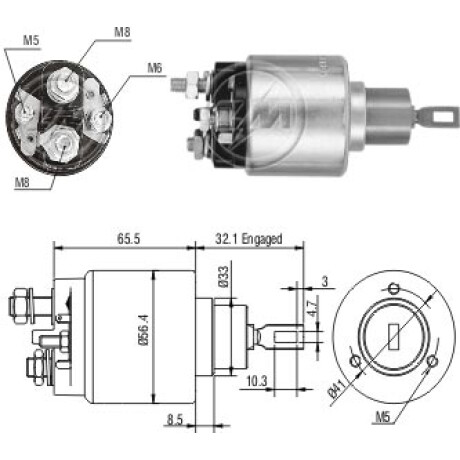 AUTOMATICO DE ARRANQUE BMW 316 318 520 750 850 BOSCH ZM AUTOMATICO DE ARRANQUE BMW 316 318 520 750 850 BOSCH ZM