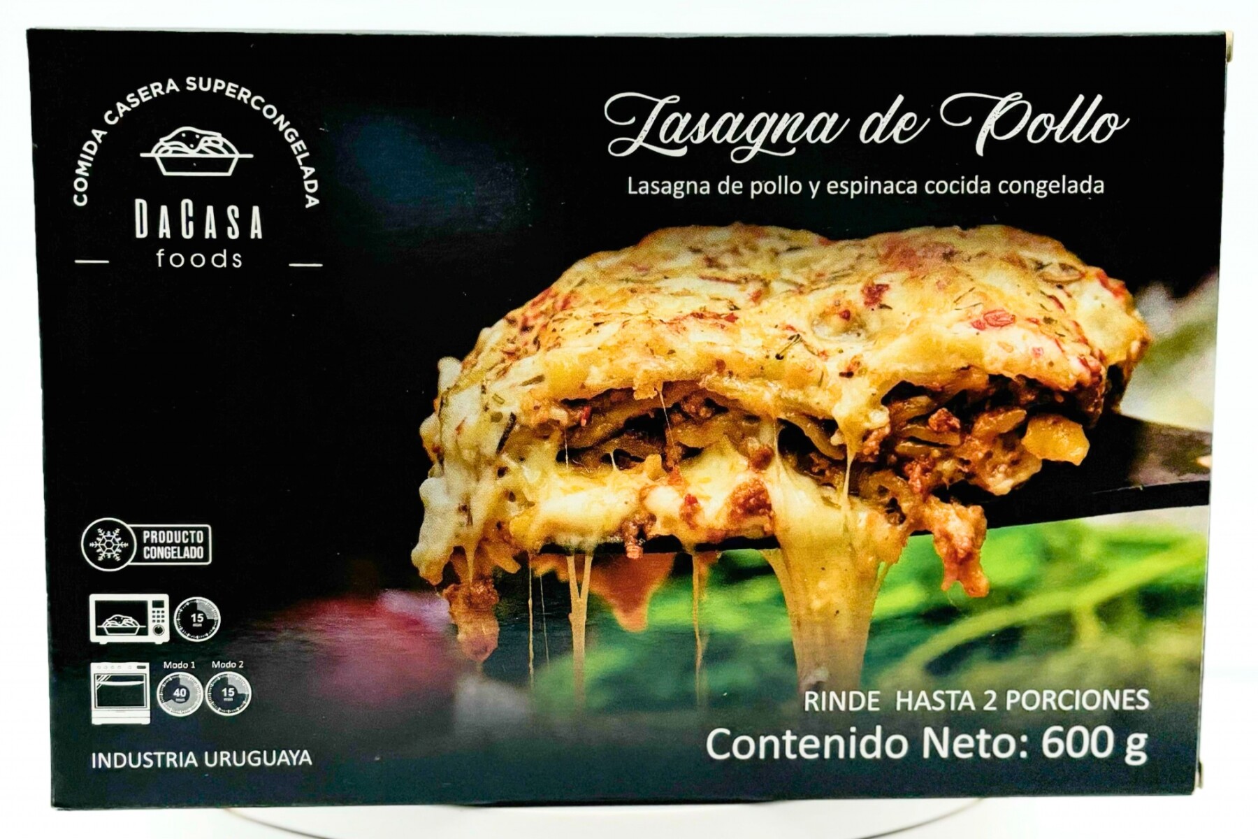 LASAGNA DE POLLO DA CASA 