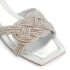 KARLINA SILVER TEXTILE NATURAL