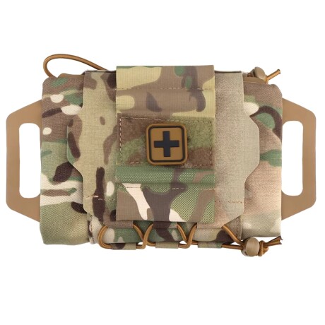 Pouch botiquín táctico de despliegue rápido Multicam