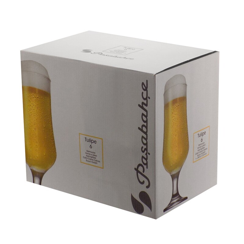 SET 6 COPAS CERVEZA 385CC TULIPE PASABAHCE GB SET 6 COPAS CERVEZA 385CC TULIPE PASABAHCE GB