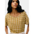BLUSA MM FEM AMARELO