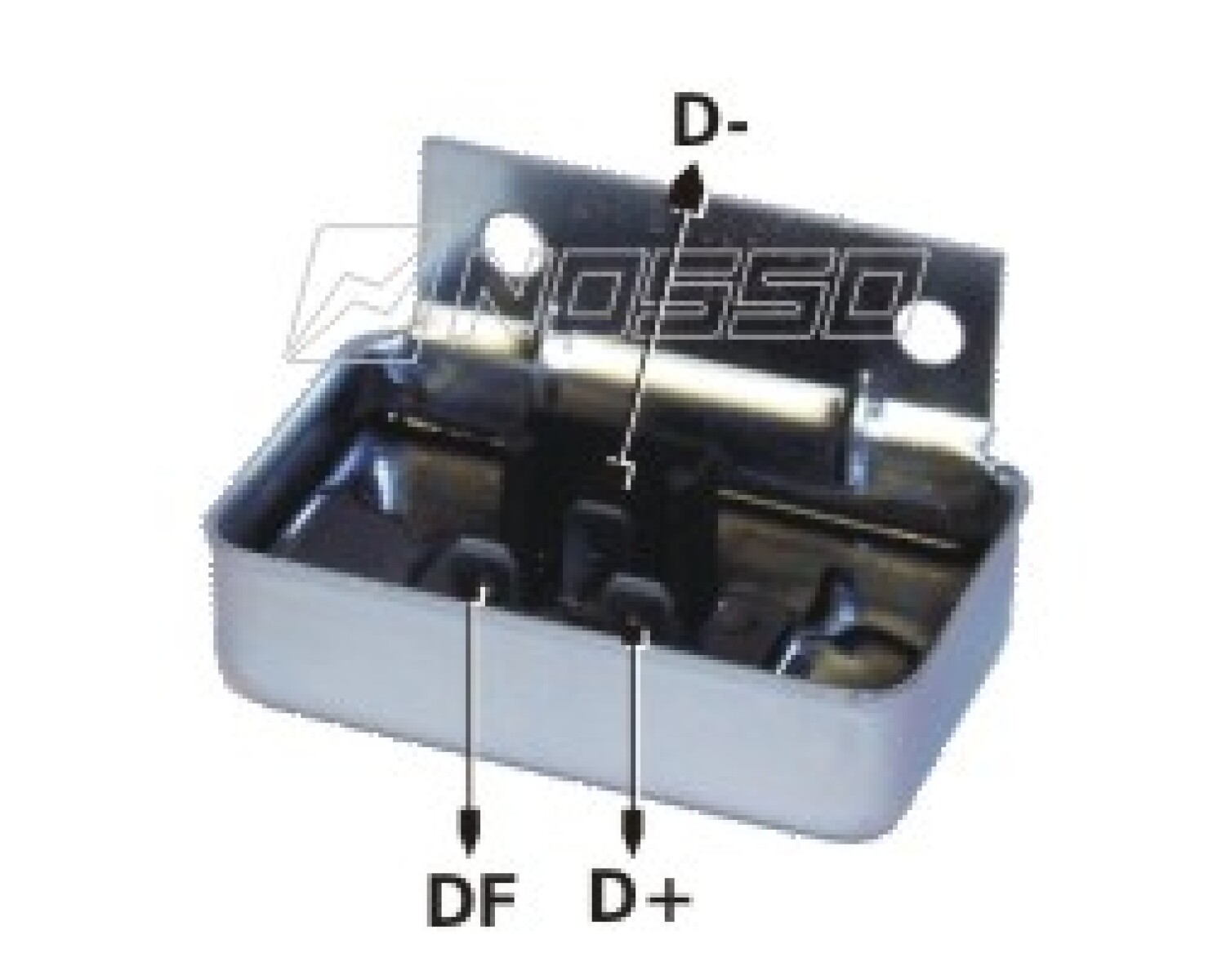 REGULADOR VOLTAJE MERCEDES BENZ 220D 12V 3 FICHAS =IK.520 ELECTR NOSSO 