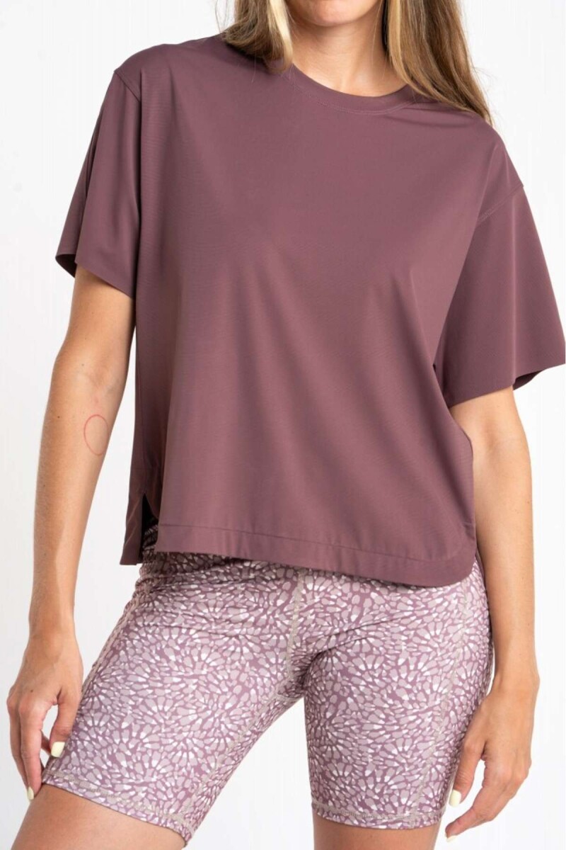 Remera Fitness - Malva 