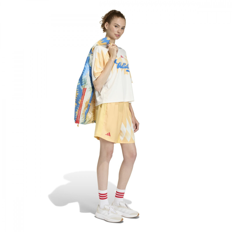 REMERA ADIDAS W TIRO CG HO T MUJER KB1607 Blanco-naranja