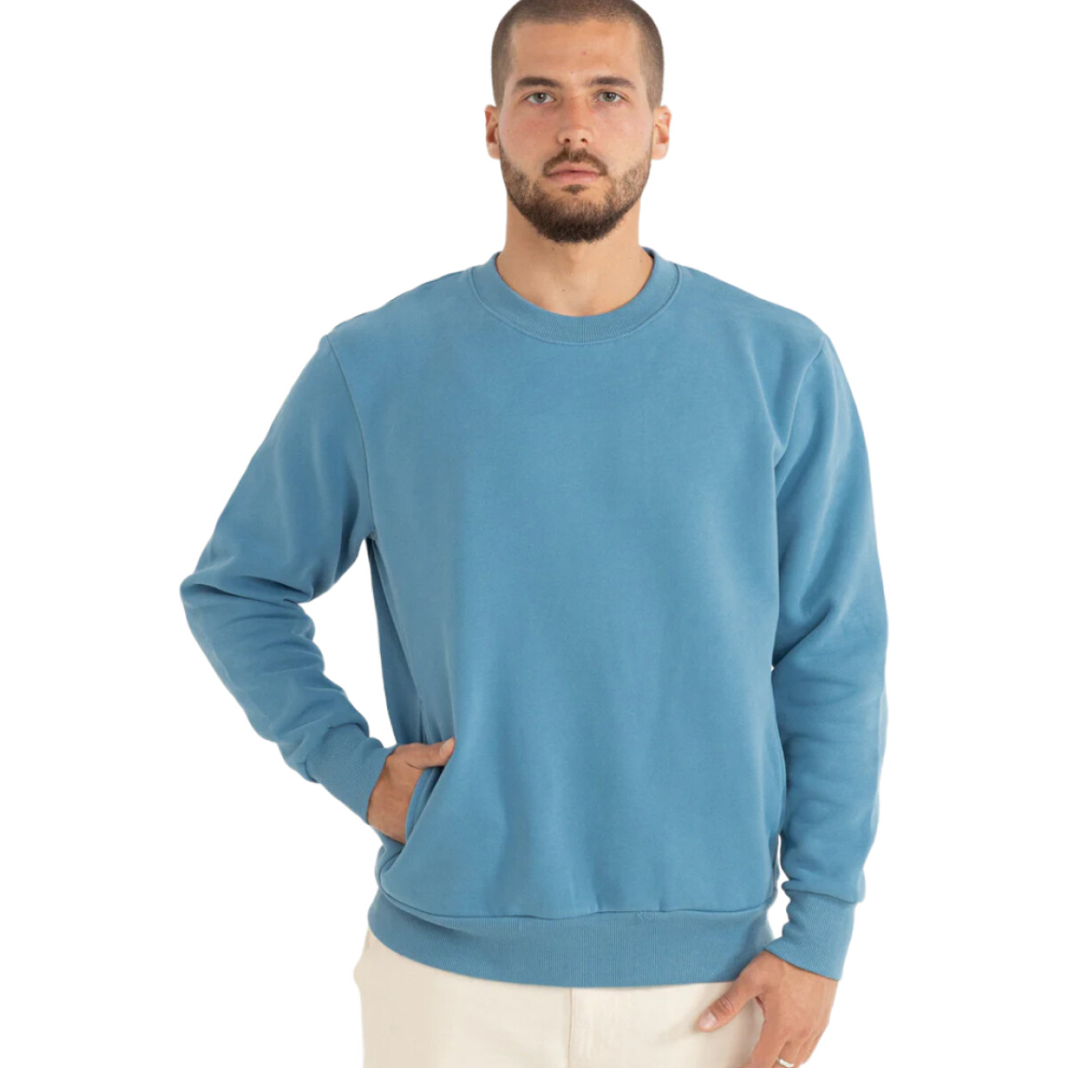 Buzo Rhythm Classic Fleece - Celeste 