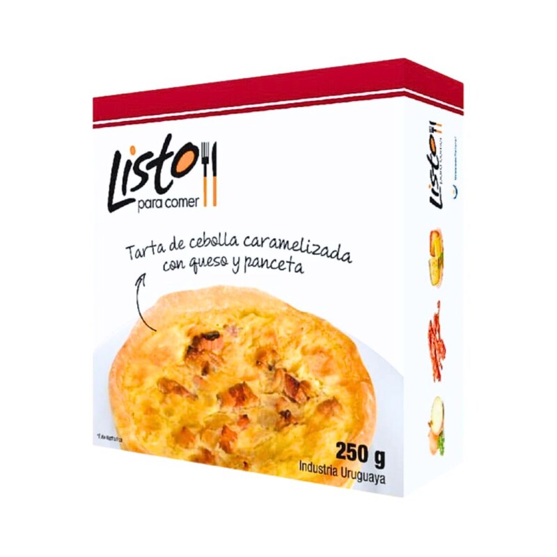 Tarta Cebolla Caramelizada Queso y Panceta Listo para Comer - 250 g Tarta Cebolla Caramelizada Queso y Panceta Listo para Comer - 250 g