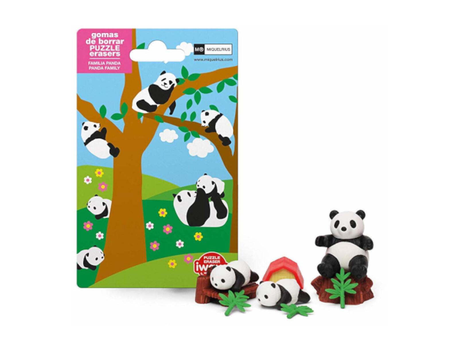 Gomas de borrar MiquelRius - Flia Panda 