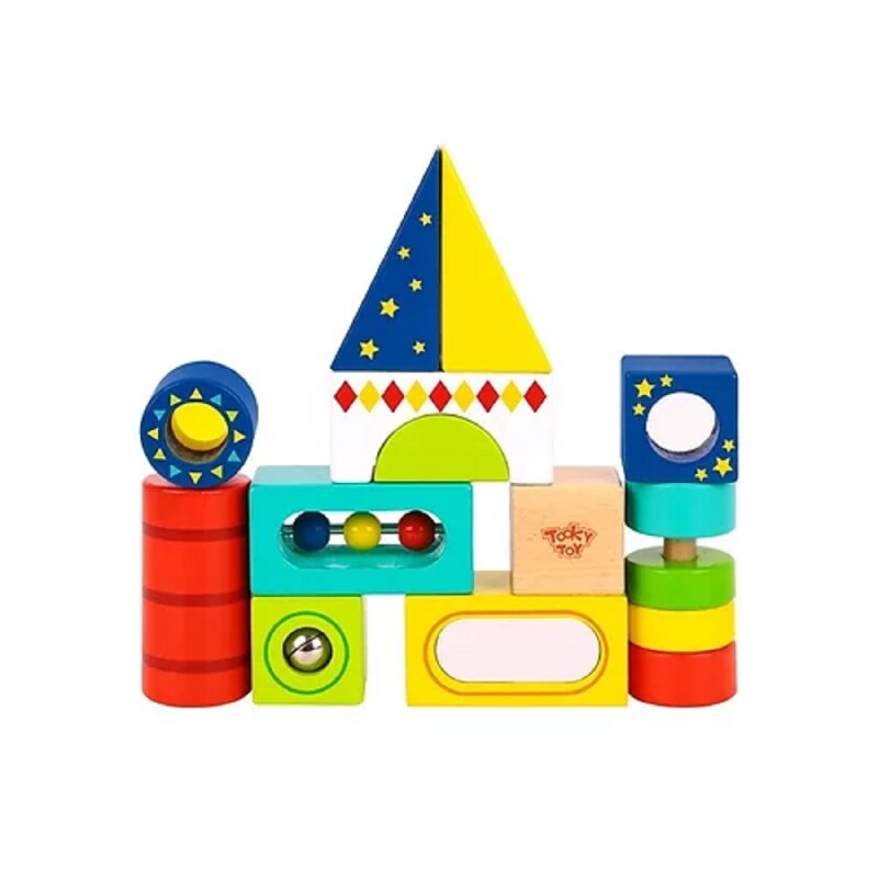 tooky toy bloques multifuncion 13 pzs tooky toy bloques multifuncion 13 pzs