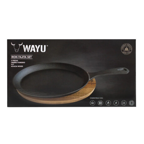 Sartén Wayu Iron Cast Madera