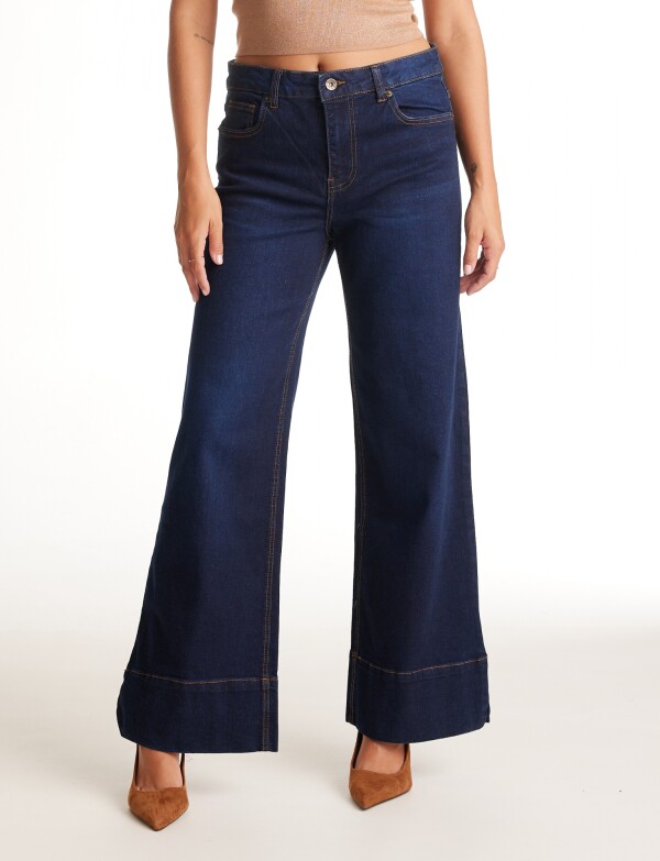 Jean Wide Leg JEAN OSCURO