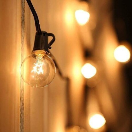 Guirnalda Guía de luces cálidas Vintage para exterior e interior Guirnalda Guía de luces cálidas Vintage para exterior e interior