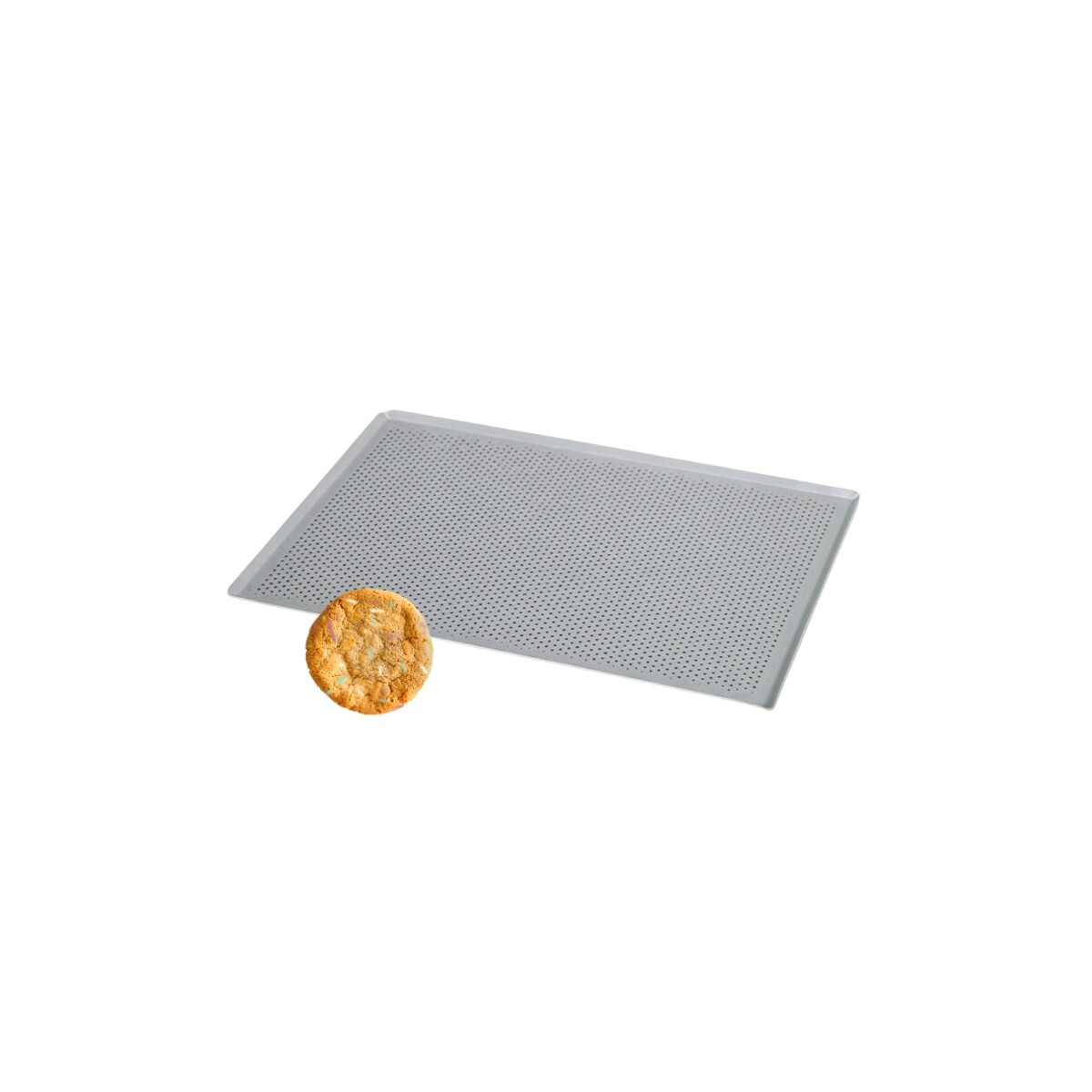 Bandeja Perforada de Aluminio 60 x 40 x 2 cm 