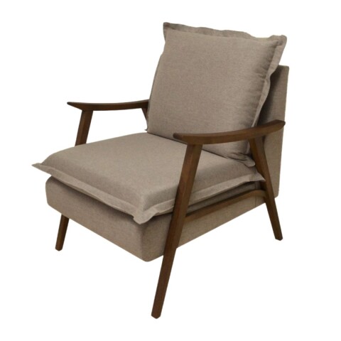 Poltrona Malta con Brazo de Madera Poltrona Malta con Brazo de Madera