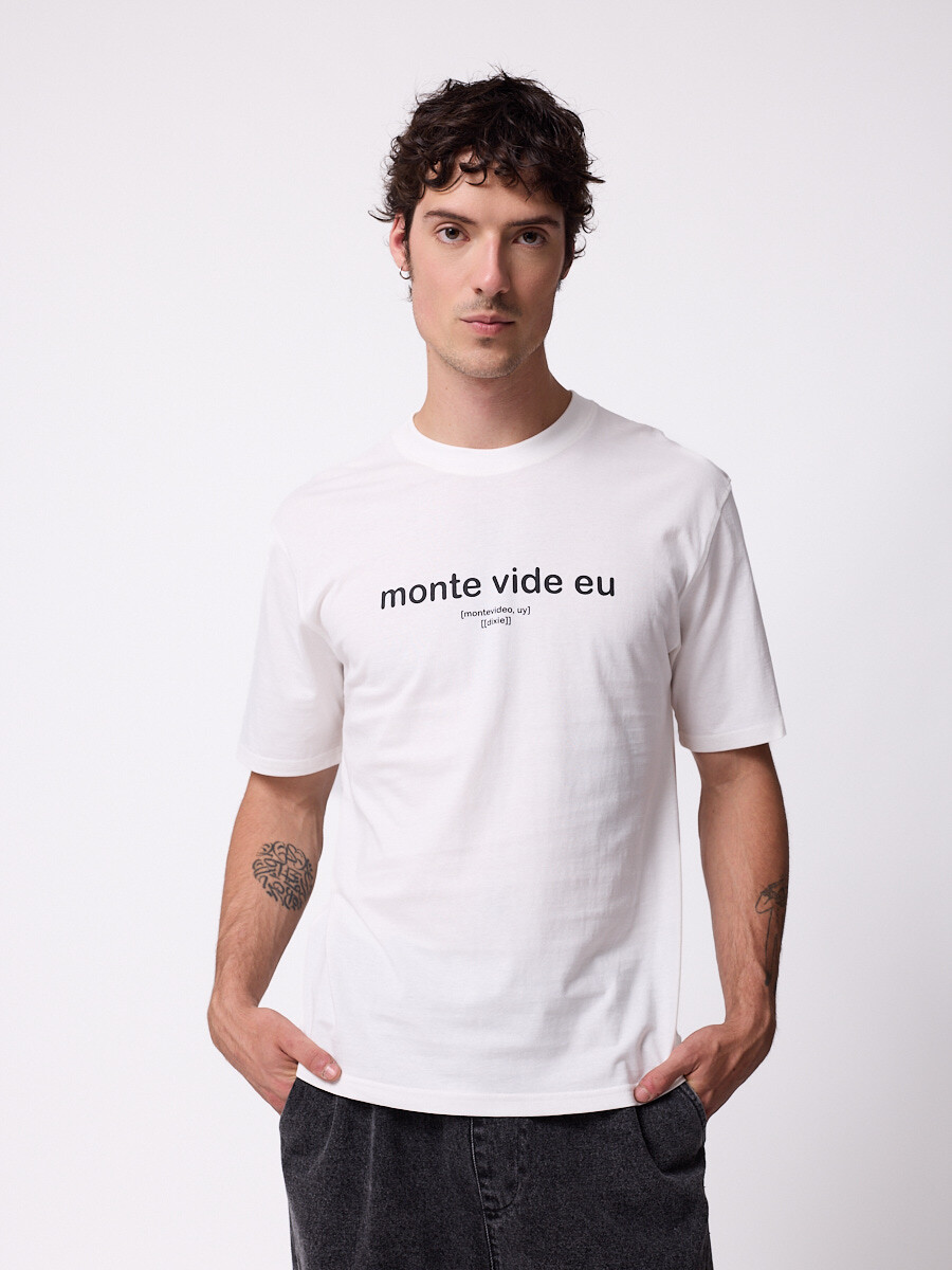 T-SHIRT XIAMO DIXIE - Crudo 