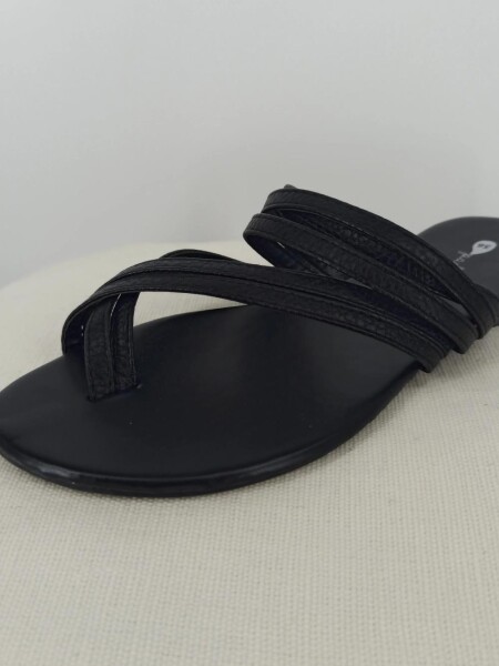 SANDALIA PADDOCK BANGO NEGRO