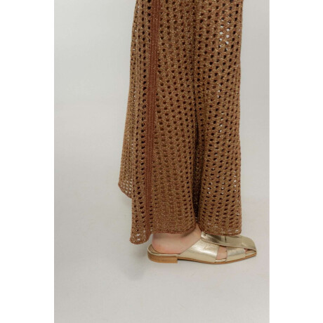 Pantalón Wide Hole Chocolate