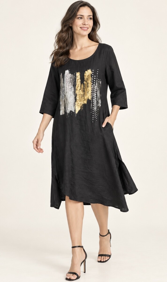 VESTIDO MILA - Negro 