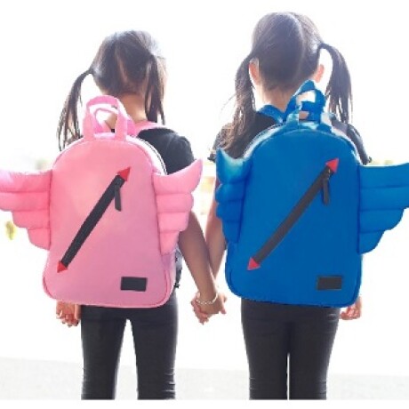 Mochila infantil mini wings rosa