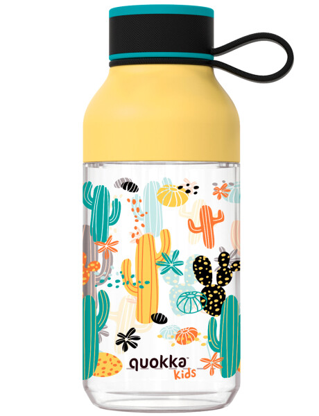 Botella Quokka Ice en Tritan 430ml Cactus