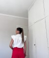 Short lino rojo