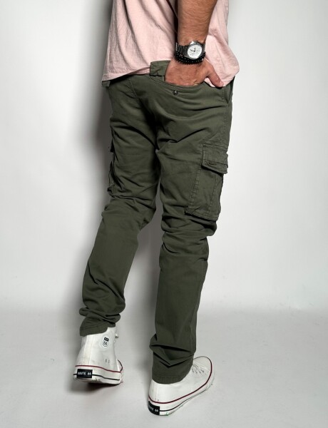 Pantalon Cargo Scar Verde