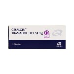 CESALGIN 50 MG CJ X 12 CÁPS. única