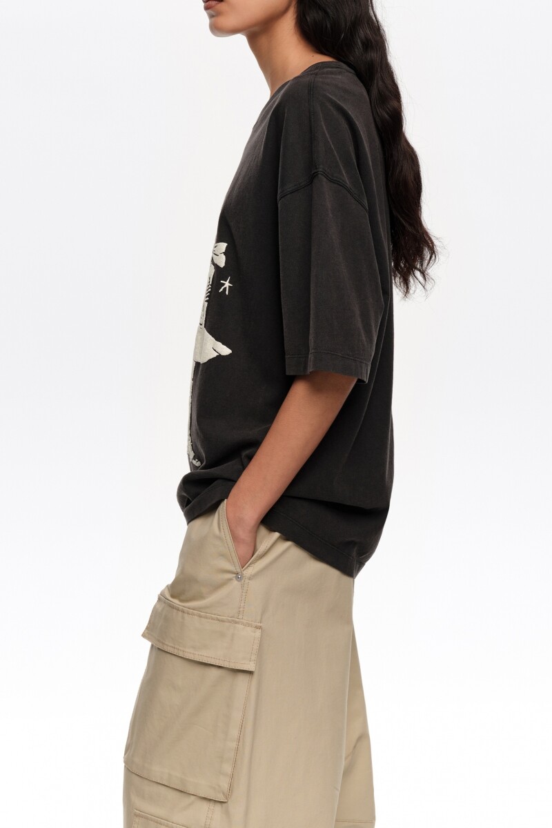 CAMISETA Negro
