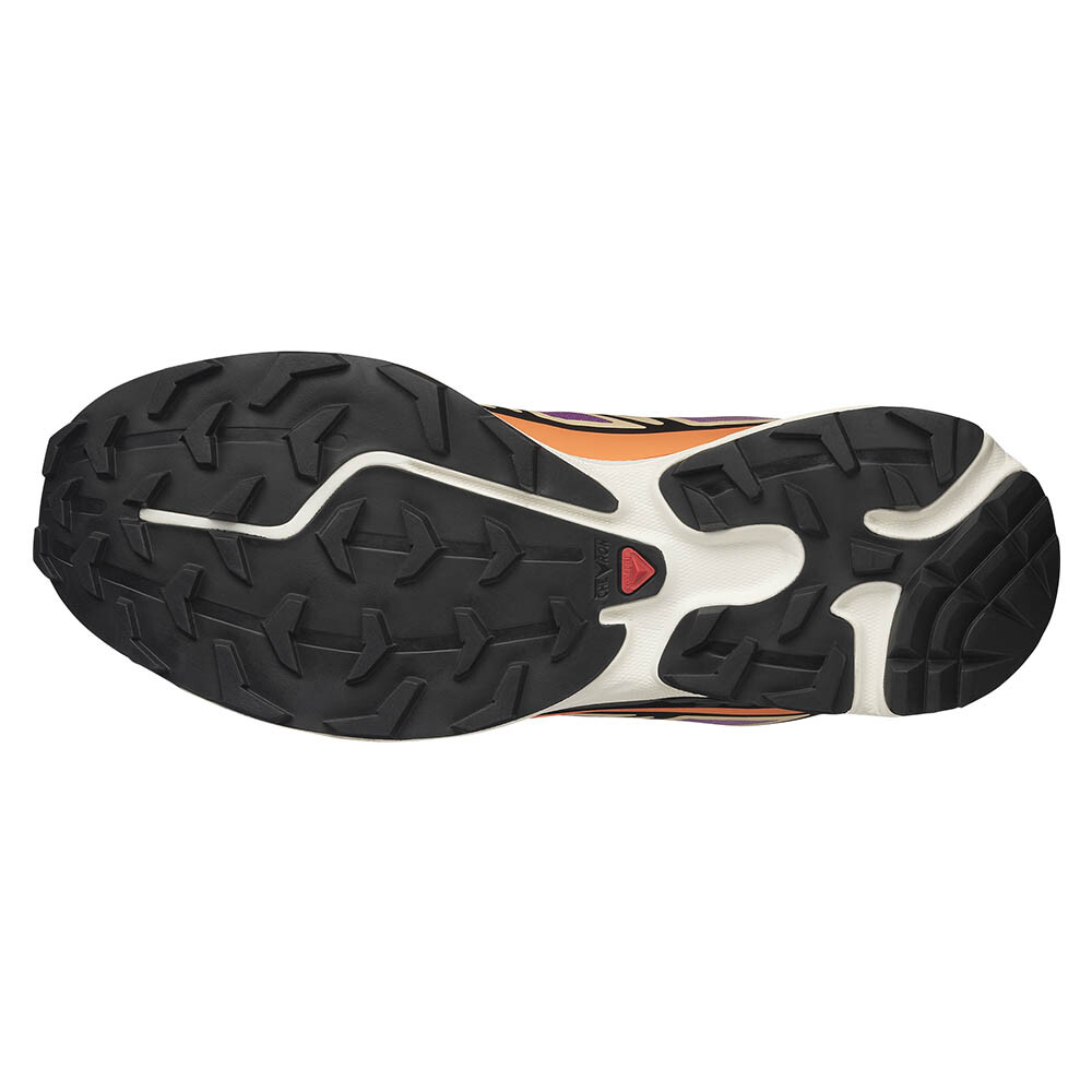 Zapatillas Salomon Xt-6 Unisex Black/Almond Cream/Dragon Fire