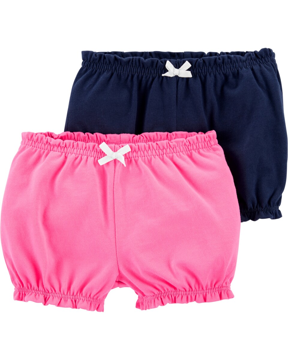 Pack dos shorts de algodón 