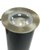 SPOT LED EMB 4.5W 3000K 30º ALUM E INOX GRIS SPOT LED EMB 4.5W 3000K 30º ALUM E INOX GRIS