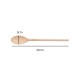Cuchara Ovalada Madera 32cm MADERA