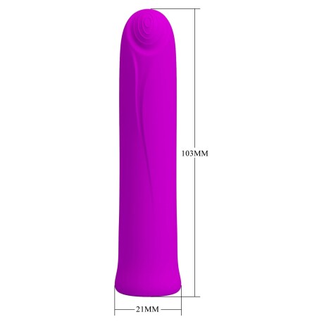 Balita Vibradora Curtis Pretty Love Recargable Violeta