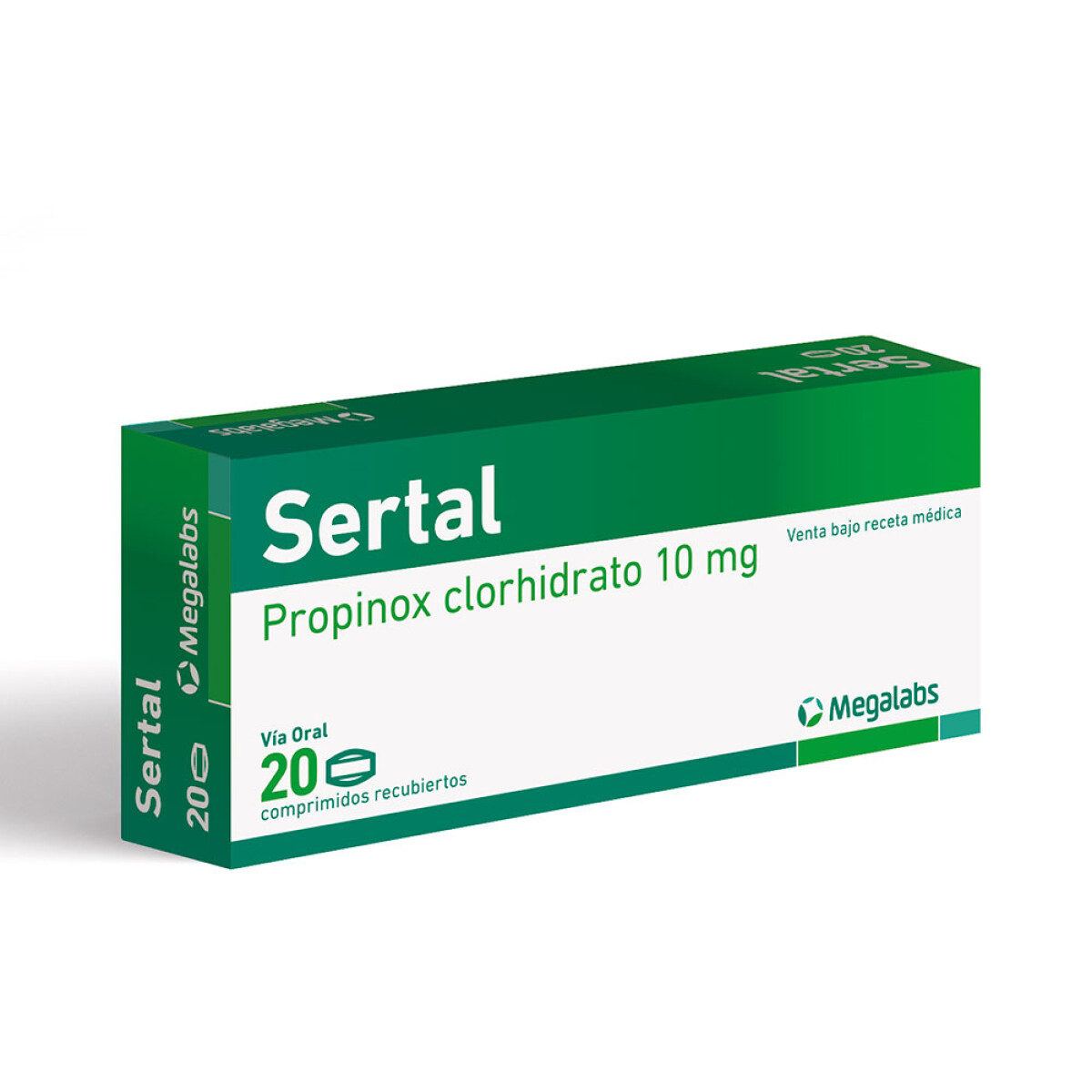 Sertal 20 comprimidos - Megalabs 