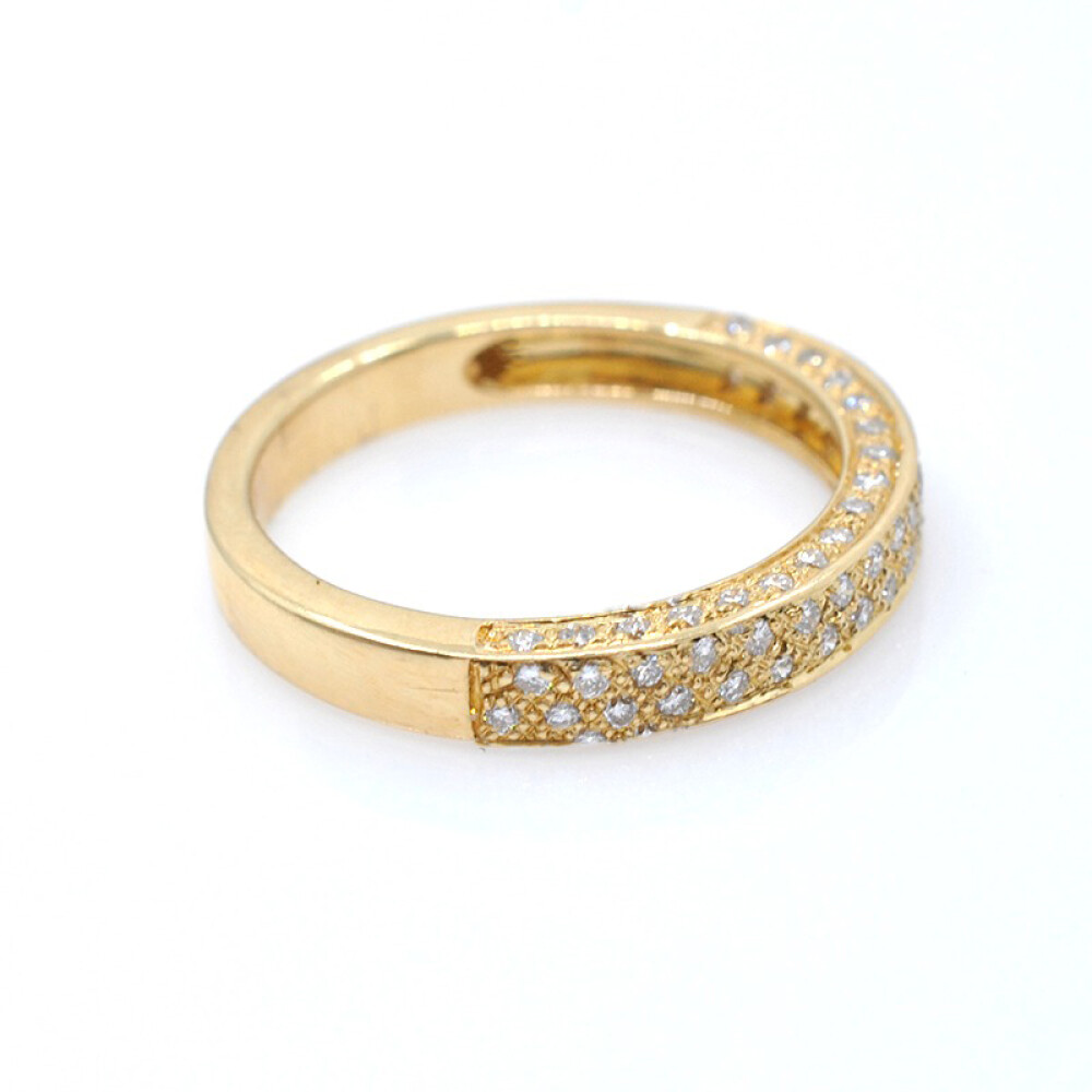Anillo en oro 18k , brillantes Anillo en oro 18k , brillantes