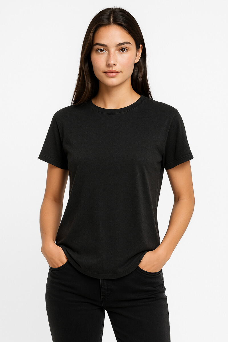 Remera Christalline - Negro 