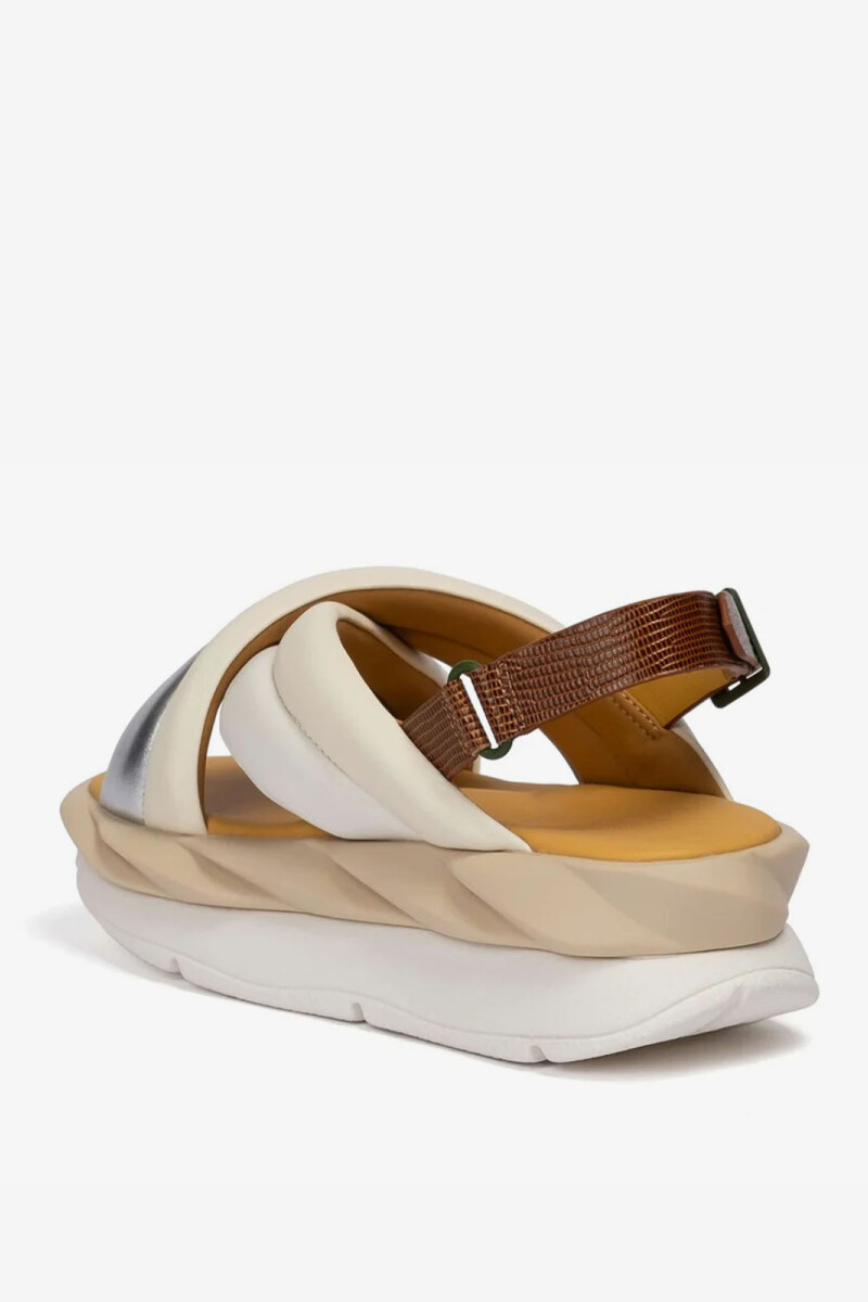 SANDALIA MELLOW MELA Crema