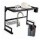 Set Utensilios Cocina 19Pz + Escurridor Ac.Inox Sobre Mesada Gris