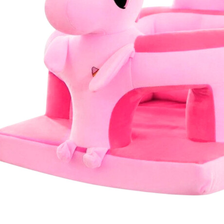 Sillón Puff Infantil Animales Felpa Asiento Corral Unicornio