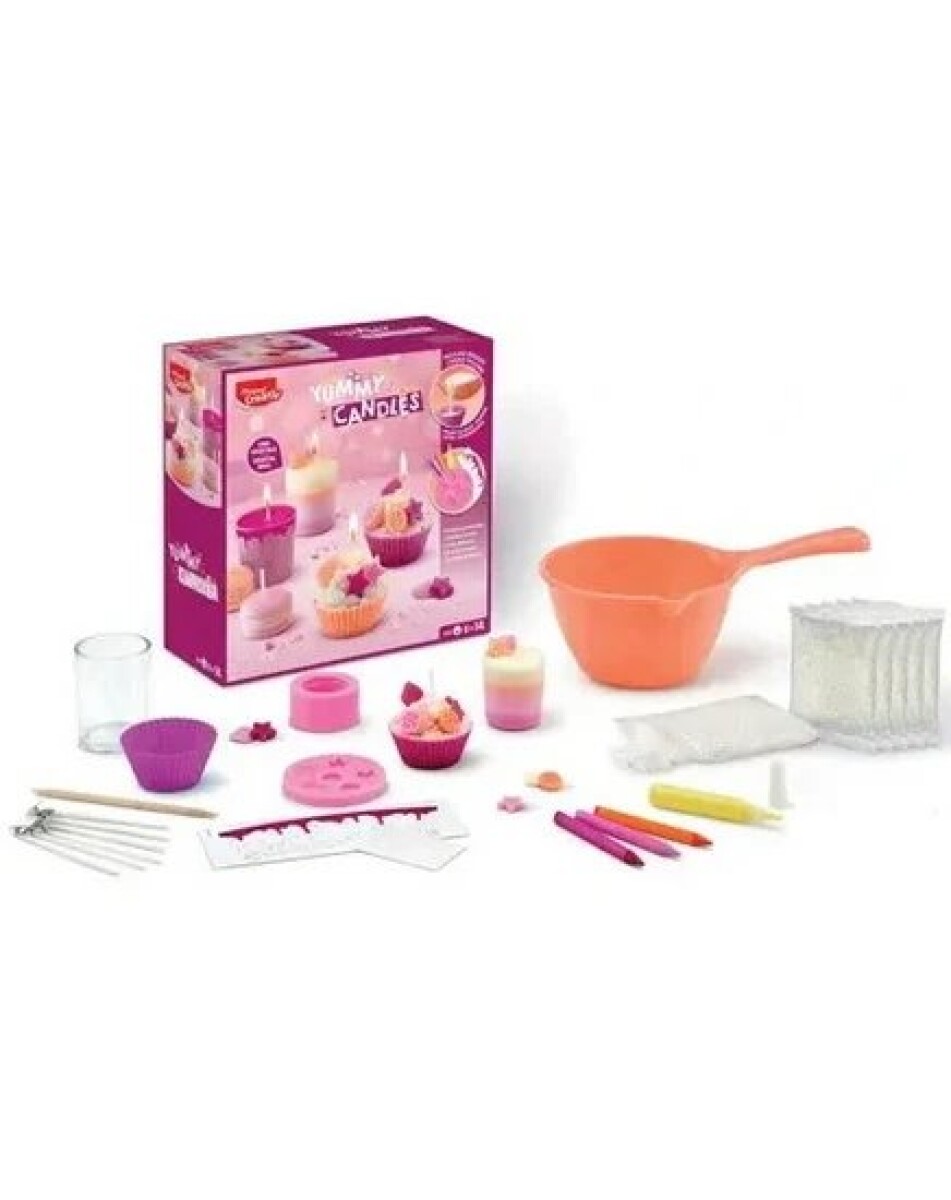 SET DE VELAS YUMMY CANDLES MAPED 