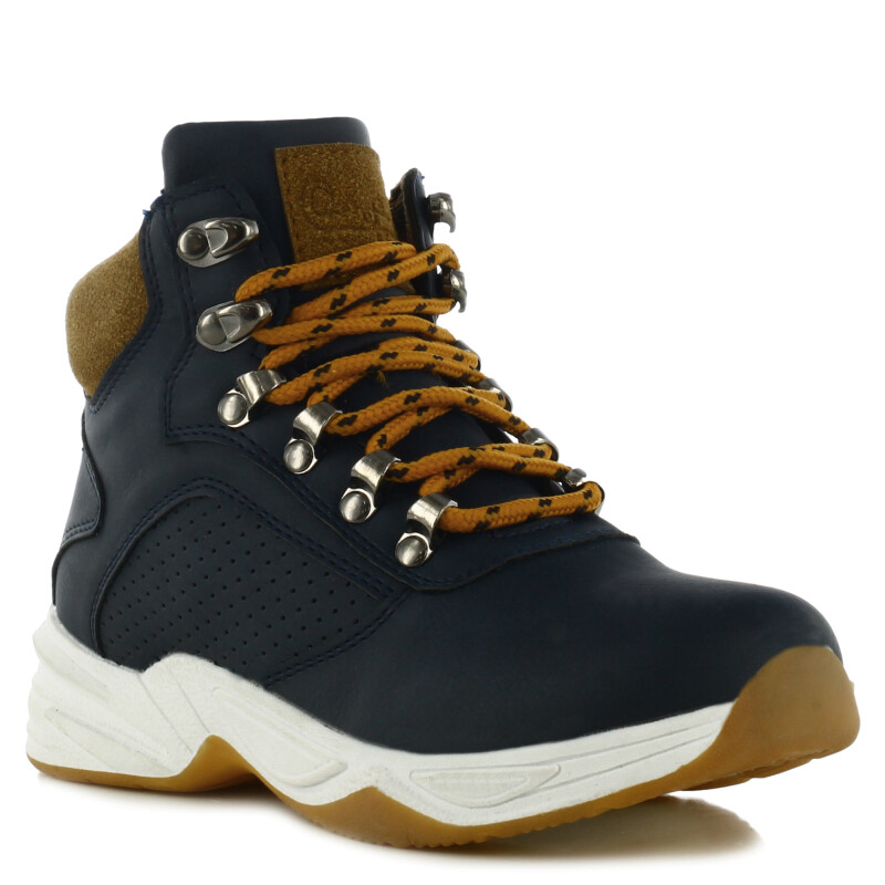 Botas de Niño Croco Kids LUSI acordonada Azul Marino