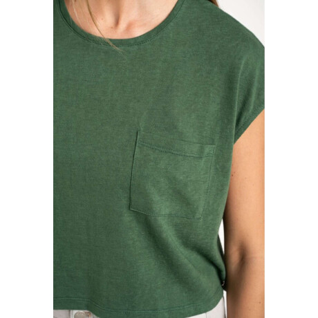 Remera Algod0n Verde