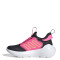 Championes de Niños Adidas Tensaur Comfort Negro - Rosado - Amarillo Lima